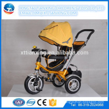 2016 baby ride on car / baby toys / china three wheel tricycle with canopy